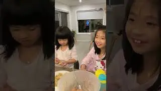 kids learn to make wonton