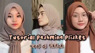 TUTORIAL PASHMINA PLISKET VIRAL ALA TIKTOK