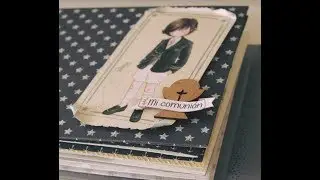 Scrapbooking Libro de firmas comunión