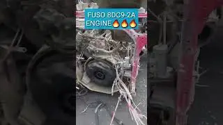 FUSO ZA MOSHI 🔥🔥🔥 MLIO WA ENGINE 8DC9-2A #fuso #turbo #shorts #Moshi #Tanzania