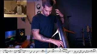 VULFPECK - Dean Town Double Bass cover ( By Vabass) + Sheets