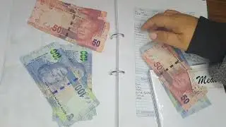 Cash Stuffing Monthly Paycheck July