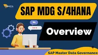 SAP MDG Training | Master Data Governance Overview | Introduction to SAP MDG