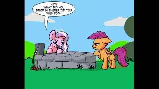 Scoots wish came true - Mlp comic dub (comedy!)