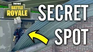 Fortnite - Secret Hiding Spot in Tomato Town Tunnel