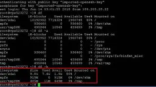 How to find out the Disk Size and Free Space in your Linux System