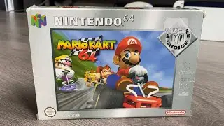 Mario Kart 64 Players Choice Unboxing ASMR - Nintendo 64