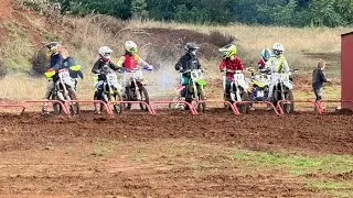 Finally back on the bike! (Crashed last lap) @mxtrend114 @hollisyates22 @Motolife426