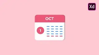 Calendar Icon in Adobe XD