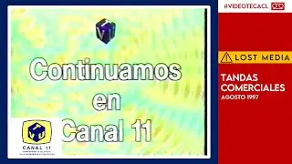 Tandas Comerciales TVU (Agosto 1997)