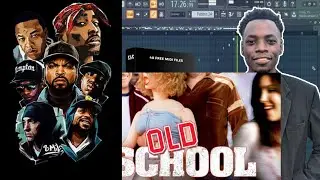 HOW TO MAKE HIP HOP TYPE BEAT | OLD SCHOOL RAP BEAT | Fl Studio Tutorial