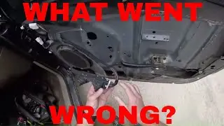 Window is falling off track