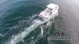 15sec Sea Fox 266 Commander Aerial view