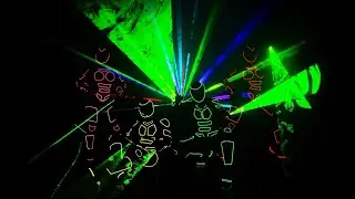 Световое шоу в стиле 