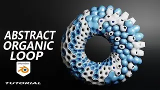 Create an Easy Abstract Organic Animation Loop in Blender