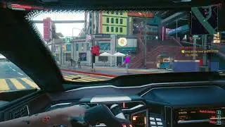 A pleasant ride in Mizutani Shion MZ2 (Cyberpunk 2077)