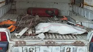 Темір тапсырып қайттым / Сдал немного железа.