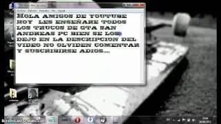 todos los trucos para el  gta san andreas pc!!!!!