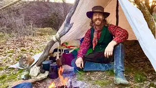 Cowboy Camping and a tarp tent