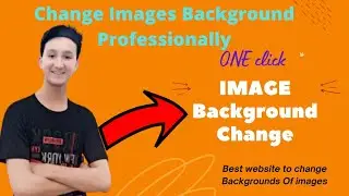 How to change Background of Any Image | One-click Image background change | 2021