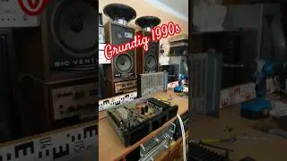 GRUNDIG Fine Arts V12 amplifier sound test 