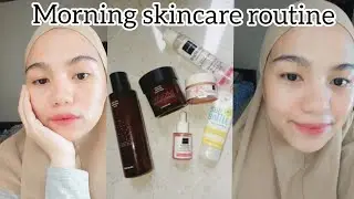 Morning skincare routine | buat kulit kering #morningskincare#skincarerroutine