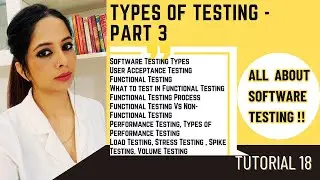Types of Testing|Functional and Non-FunctionalTesting |Website Testing |Compatibility|#nonfunctional