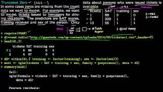 3 Trucated Zero Poisson Regression