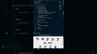 Happy New Year 2024: Celebrating with CSS Animations!
