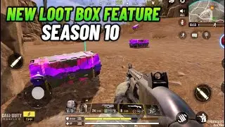 New Loot Boxes Rarity Feature Codm Season 10 Test Server | Cod Mobile Season 10 Updates