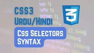 Master CSS Selectors: The Complete Cheat Sheet | Urdu/Hindi