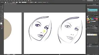 Illustrator Dersleri  27 - Width Tool Çizgi Profili Tanımlama