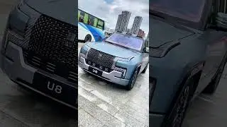 YungWang U8 Разворот на месте на 360°