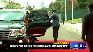 Official visit by Prime Minister Dr Garry Conille of Haiti, State House, Nairobi.