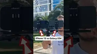 iPhone 15 vs Galaxy S24 kamera karşılaştırması!