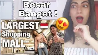 INDIAN SHOCKED BY LARGEST/BIGGEST SHOPPING MALL IN INDONESIA | FIRST TIME REACTION