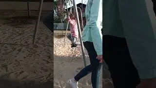 ТЕЛЕВИКА...Просто качелька...Наша детская площадка...май 2023...