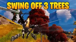 How to EASILY Swing from 3 different trees in a row using ODM Gear | Eren Jaeger Challenge Guide