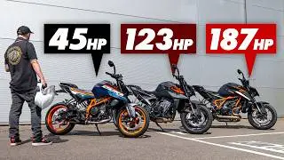 Which KTM Duke Is Best In 2024? (390 vs 990 vs 1390 R EVO)