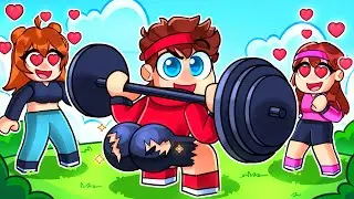 Les FANGIRLS kiffent quand Talcado fais du SPORT sur Roblox !