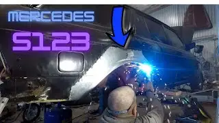 Mercedes Benz S123 300d Projektbil DEL 10