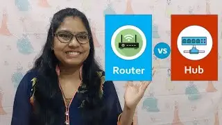 Difference Between Router & Hub || Router vs Hub