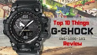 Casio G-Shock Mudmaster GWG1000-1A1 Master of G | Top 10 Things Watch Review