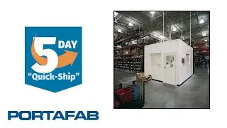 PortaFab Quick-Ship Modular Offices and Buildings | Warehouse Offices & In-Plant Offices