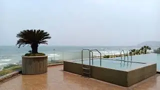 Beach view from NOVOTEL Visakhapatnam