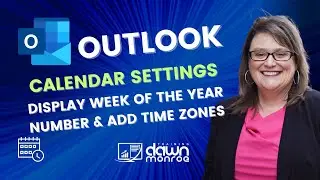Week of the Year Numbering and Time Zones | Microsoft Outlook 365
