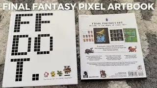 THIS ARTBOOK IS REALLY COOL! FF Dot: The Pixel Art of Final Fantasy @tech.addiction
