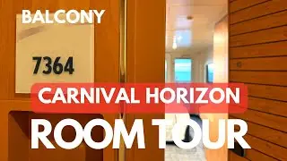 Room Tour: Carnival Horizon Balcony Edition