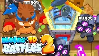 Скоростные битвы #7. Прохождение Bloons TD Battles 2