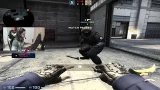 1TAP KING IS BACK! ScreaM PLAYS FACEIT ON CACHE